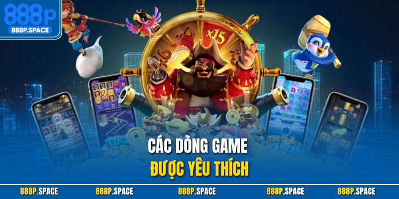 Các dòng game được yêu thích